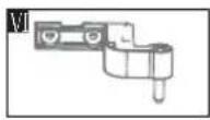 HISENSE FV354N4BIF - Het omkeren van de deur - 8