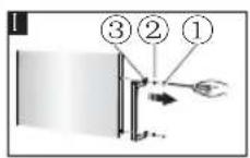 HISENSE FV354N4BIF - Invertire la porta - 9