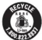 Porter-Cable PCC700 - THE RBRC™ SEAL - 1