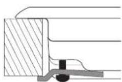 HOTPOINT FTGHG 641 D H BK - Voor - 1