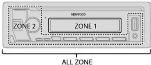 KENWOOD KMM105 - DISPLAY-EINSTELLUNGEN - 1