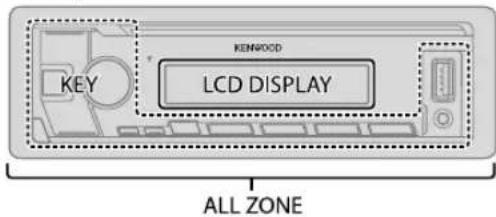 KENWOOD KMM105 - DISPLAY-EINSTELLUNGEN - 2
