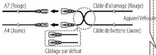 KENWOOD KMM105 - Connexion des connecteurs ISO sur certaines voitures VW/Audi ou Opel (Vauxhall) - 1