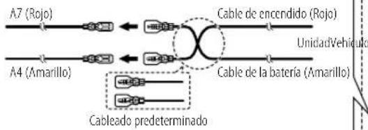 KENWOOD KMM105 - Conexión de los conectores ISO en algunos automóviles VW/Audi u Opel (Vauxhall) - 1