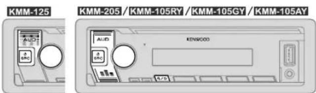 KENWOOD KMM105 - AUDIOEINSTELLUNGEN - 1