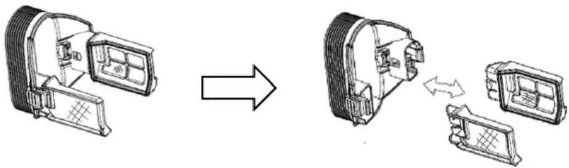 KALORIK HUVI S1 - REPLACING PADS - 1