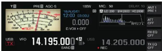 KENWOOD TS890S - Enregistrement manuel - 1