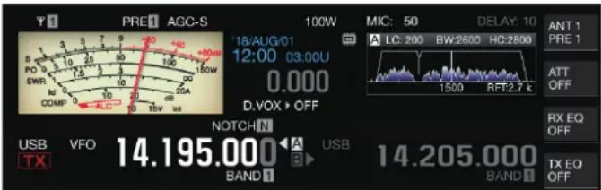 KENWOOD TS890S - Appuyez sur [NCH]. - 1