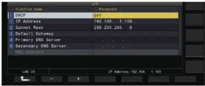 KENWOOD TS890S - Configuration automatique de l'adresse IP (à l'aide du DHCP) - 2