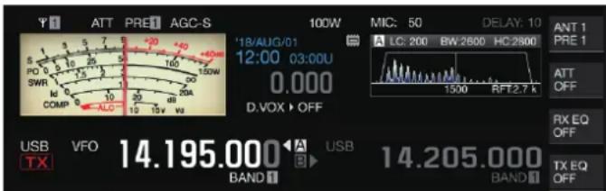KENWOOD TS890S - - Appuyez sur F [ATT]. - 1