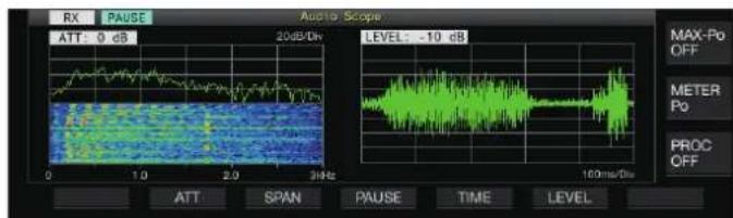 KENWOOD TS890S - Mise en pause de la portée audio - 1