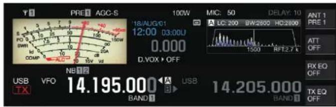 KENWOOD TS890S - - Appuyez sur [NB1] ou [NB2]. - 1