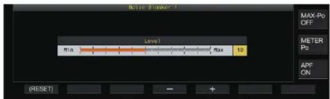 KENWOOD TS890S - Réglage du niveau NB1 - 1