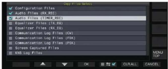 KENWOOD TS890S - Copie de fichiers sur un PC - 1