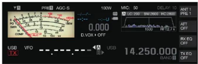 KENWOOD TS890S - Entree directe de la valeur de la frquence - 1