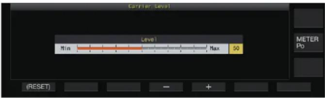KENWOOD TS890S - Ajustement du niveau de porteuse - 1