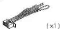 KENWOOD KDCBT372U - Part list for installation - 4