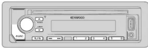 KENWOOD KDCBT372U - RADIO - 1