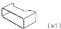 KENWOOD KDCBT372U - Liste des pièces pour l'installation - 3