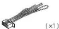 KENWOOD KDCBT372U - Liste des pièces pour l'installation - 4