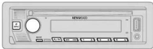 KENWOOD KDCMP378BT - Radio (para KDC-X304 KDC-BT378U KDC-BT360U KDC-BT34 KDC-BT278U KDC-MP378BT KMR-D378BT) - 1
