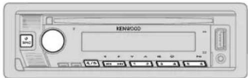 KENWOOD KDCMP378BT - CD/USB/iPod - 1