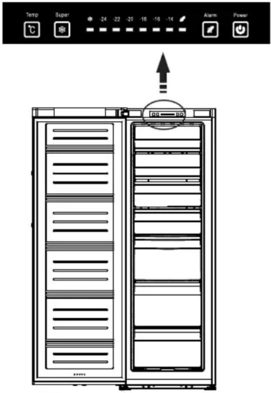 HISENSE FF235BFC - Painel de controle - 1