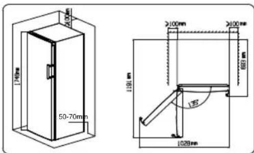 HISENSE FF235BFC - Ventilação do aparelho - 2