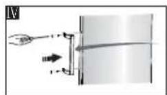 HISENSE FF235BFC - Invertire la porta - 7
