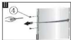HISENSE FF235BFC - Invertire la porta - 5