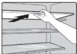 HISENSE RT728N4WCE - Estante en el refrigerador - 1