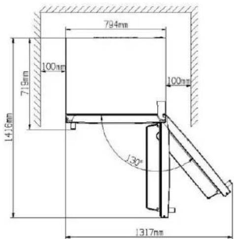 HISENSE RT728N4WCE - Ventilazione del frigorifero - 3