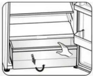 HISENSE RT728N4WCE - Étagère dans le compartment du réfrigerateur - 2