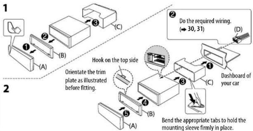 KENWOOD KDCBT365U - Basic procedure - 1