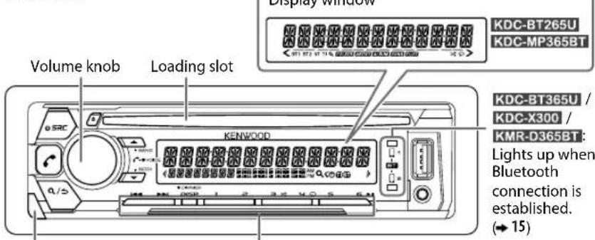 KENWOOD KDCBT365U - BASICS - 1