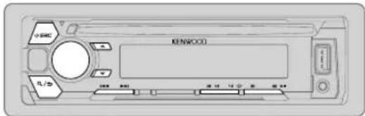 KENWOOD KDCBT365U - Set the AUX name - 3