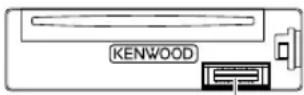KENWOOD KDCBT365U - Cleaning the connector - 1