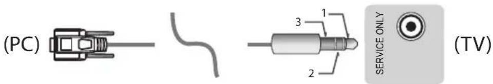LG 49UX340C - RS-232C With RS232C Cable - 2