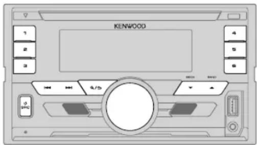 KENWOOD DPX503BT - GETTING STARTED HD Radio™ tuner - 1