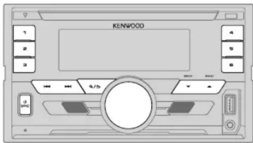 KENWOOD DPX503BT - Prise en MAIN tuner HD radio™ - 1