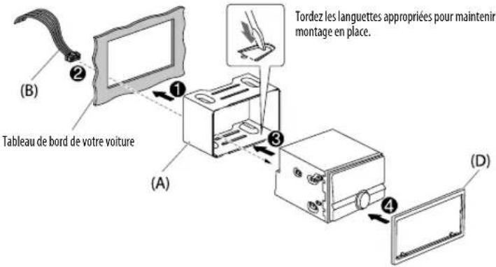 KENWOOD DPX301U - Installation / raccordement - 1