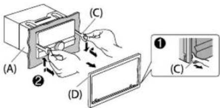 KENWOOD DPX301U - How to remove the unit - 1