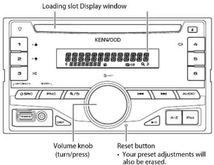 KENWOOD DPX301U - BASICS - 1