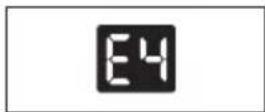 ELECTROLUX EXP34U339CW - Fault code - 5