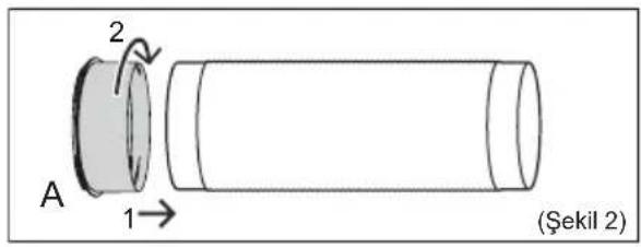 ELECTROLUX EXP34U339CW - Sıcak havanın boşaltılması - 2