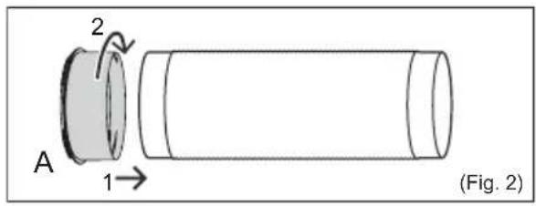 ELECTROLUX EXP34U339CW - Utsläpp varmluft - 2