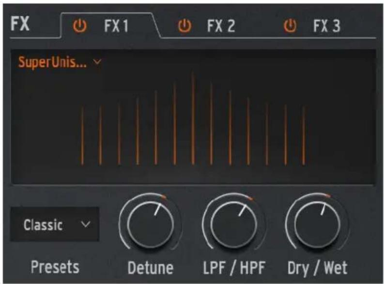 Arturia MiniFreak - Nouvel effet : super unison - 1