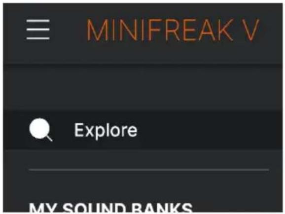 Arturia MiniFreak - Barre latérale - 1