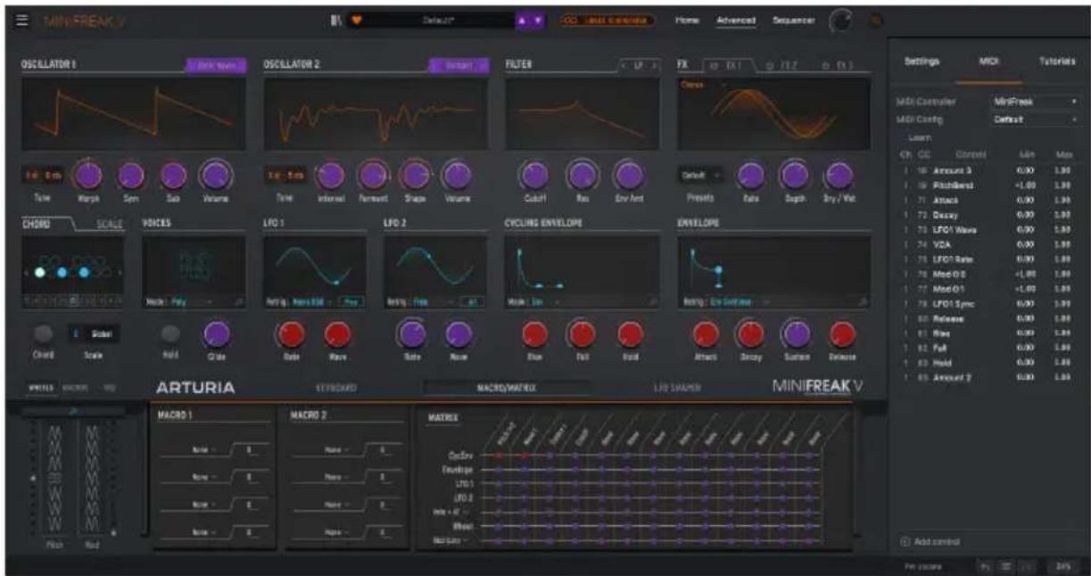 Arturia MiniFreak - MIDI Learn - 1