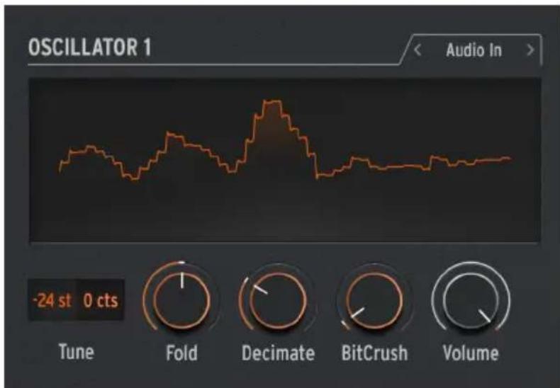 Arturia MiniFreak - Audio in [osc 1 uniquement] - 1
